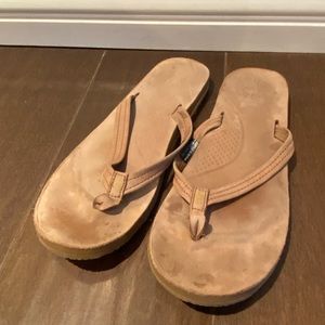 Ugg Tan Flip Flop Sandals